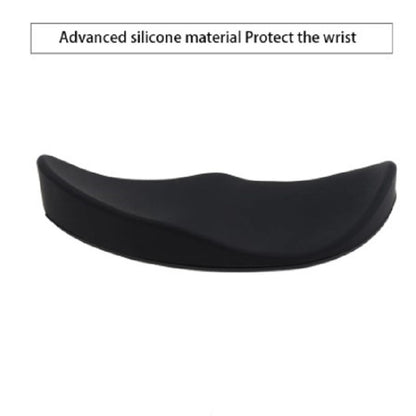 Silicone Gel Gliding Wrist Rest Mouse Pad – Ergonomic, Non-Slip, Left & Right Hand