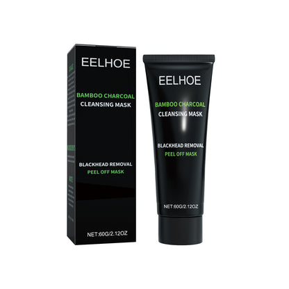 Bamboo Charcoal Blackhead Removal Peel-Off Mask - Deep Pore Cleansing & Oil Control