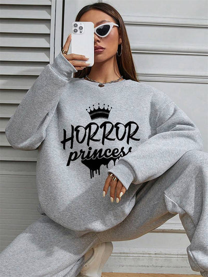 Women's Long Sleeve Crew Neck Sweatshirt