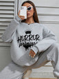 Women's Long Sleeve Crew Neck Sweatshirt