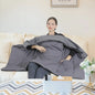 USB Heated Blanket Poncho with 3 Heat Levels for Home, Office & Relaxation