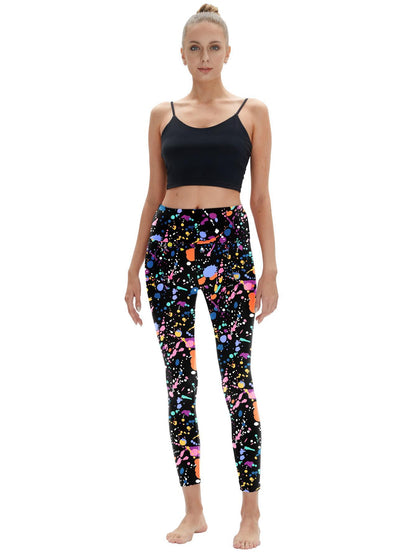 High-Waisted Yoga Pants with Pockets – Non-See-Through Tummy Control Leggings