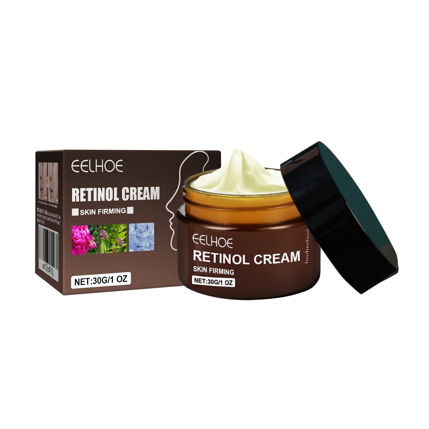 Retinol Face Cream with Vitamin C for Anti-Aging, Firming & Deep Moisturizing
