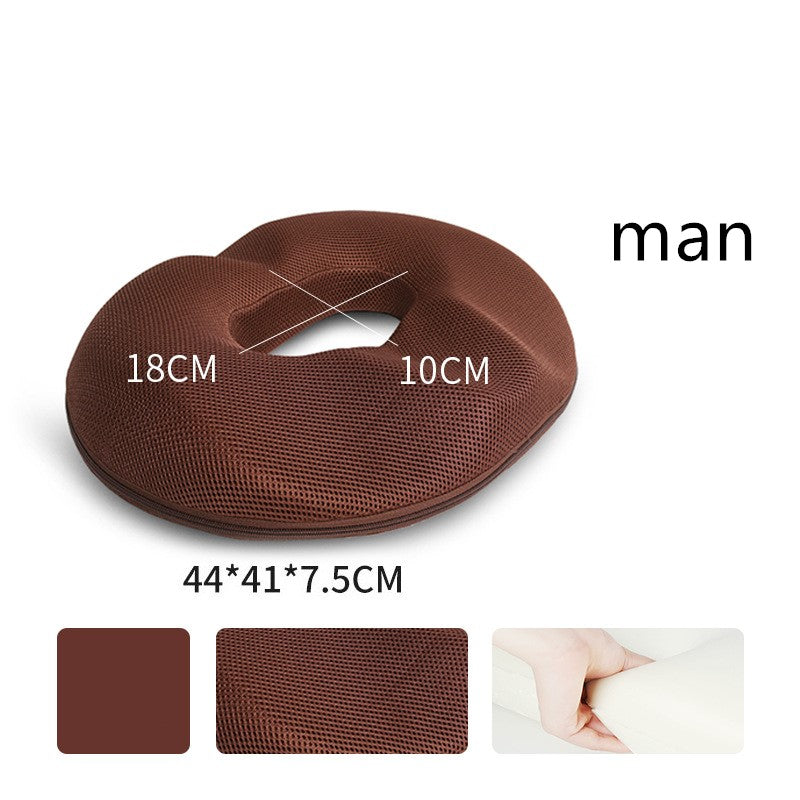 Memory Foam Seat Cushion for Office Chair – Gender-Specific Design, Washable Cover