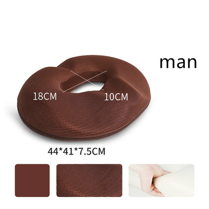 Memory Foam Seat Cushion for Office Chair – Gender-Specific Design, Washable Cover