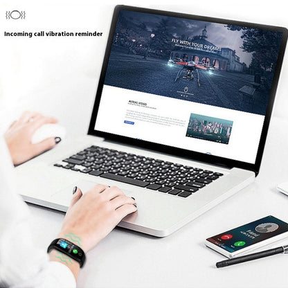 F21 Smart Bracelet – Color Screen, Sleep & Heart Rate Monitor, 7–14 Day Battery