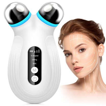Microcurrent Facial Device | Skin Toning, Lifting & Skincare Absorption | LED Beauty Tool