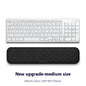 Memory Foam Mouse Wrist Rest Pad – Cloth or Leather Cover, Multiple Sizes, Black & Gray