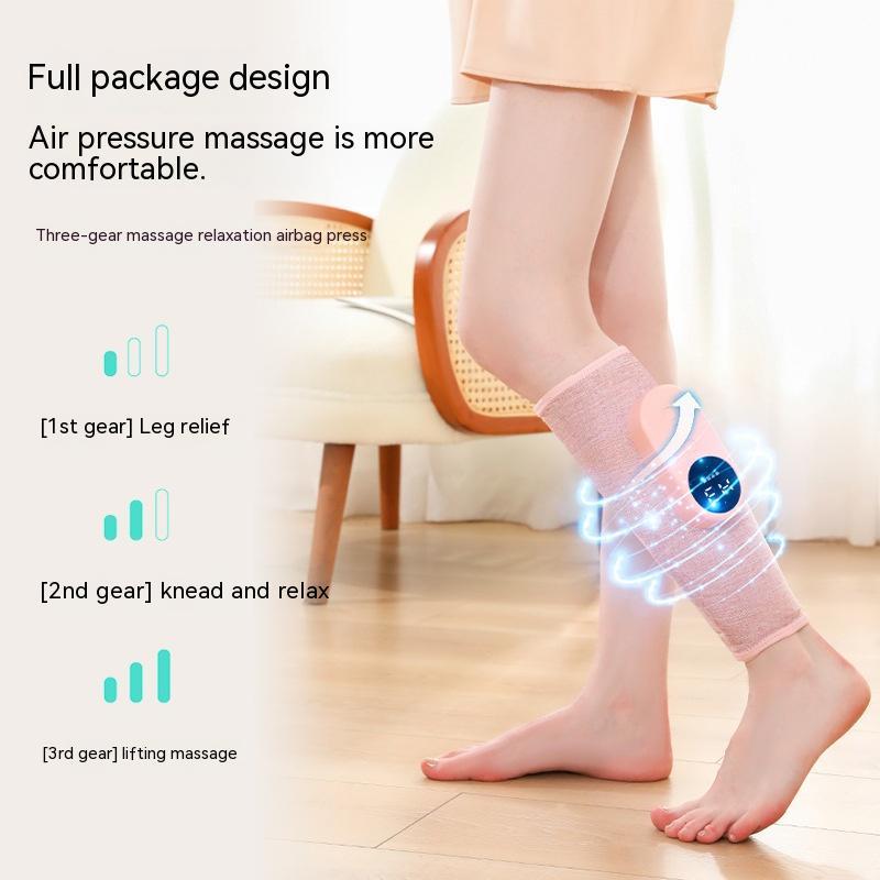 Electric Calf & Leg Massager | Airbag Compression & Heat | USB Rechargeable | Single or Double