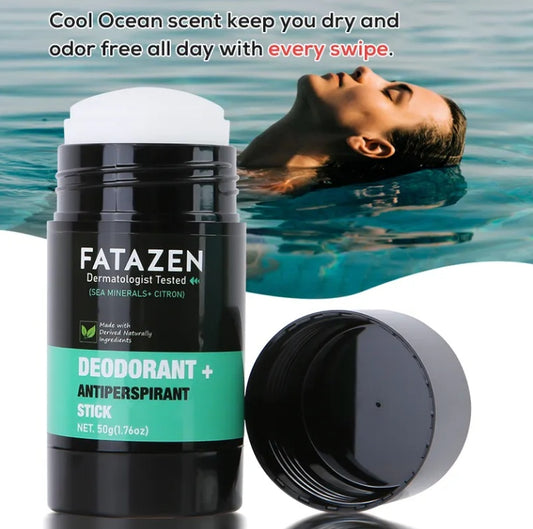 Vegan Deodorant Antiperspirant Stick Body Glide Herbal Sweat Deodor Balm Sea Minerals Citron Deodorant Stick