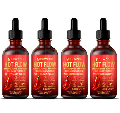 Liquid Capsaicin Drops – 1 to 5 Pack