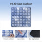 49-Cell Inflatable Air Seat Cushion – Breathable Seat & Back Cushion 40x40cm