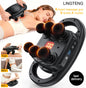 LINGTENG Massage Gun, 6 Heads, 9 Speeds & 4 Modes