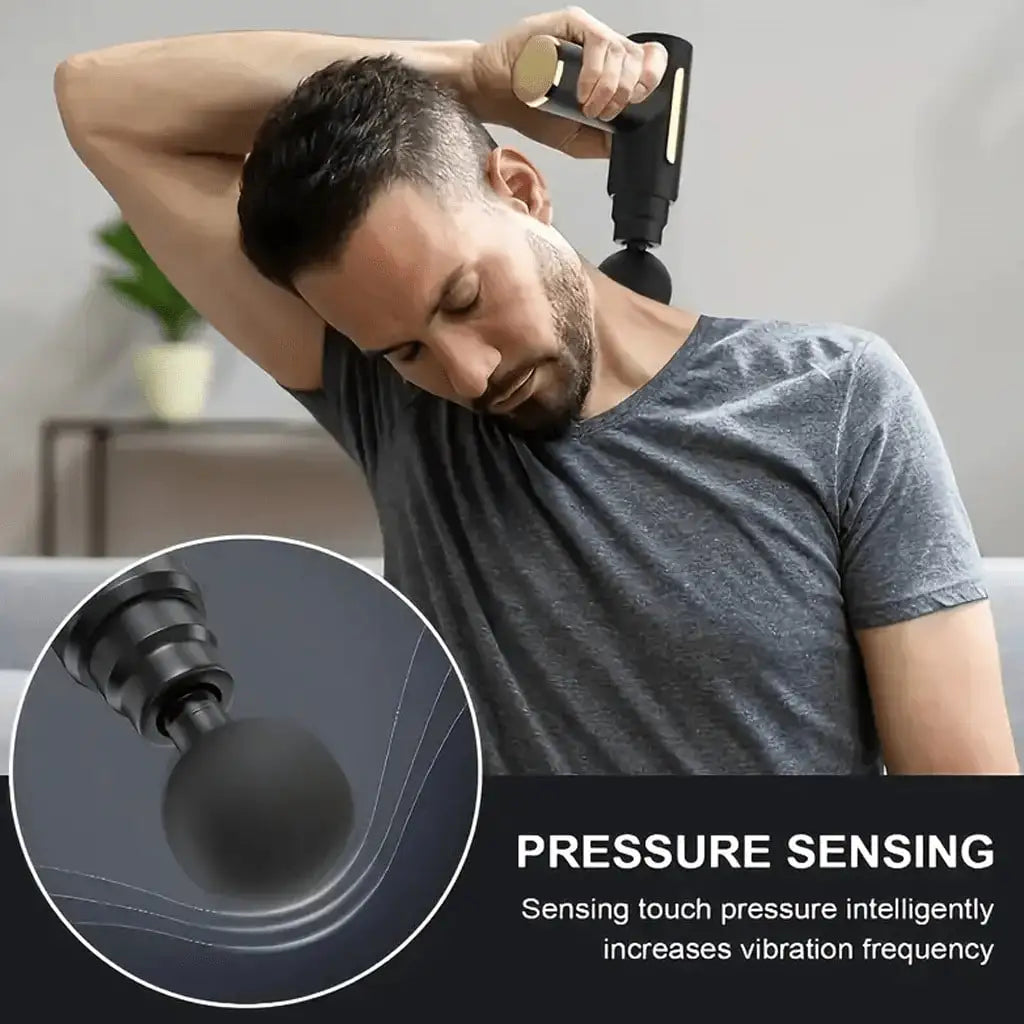 Mini Massage Gun, Portable Rechargeable Handheld Massager