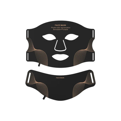 LED Face Mask, 460/660/850 nm Light Device