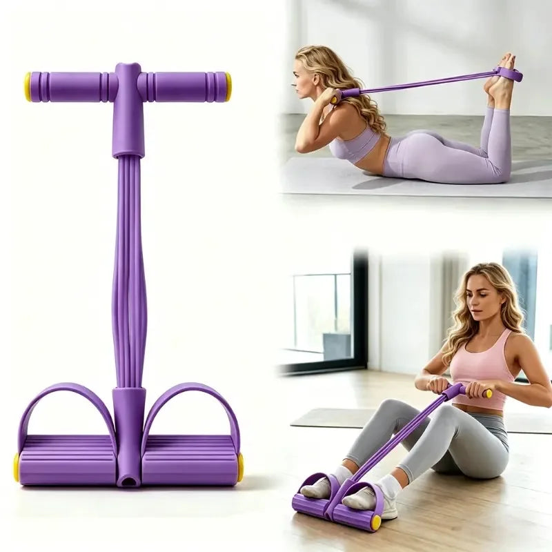 Yoga Pedal Resistance Band for Pilates & Home Workouts