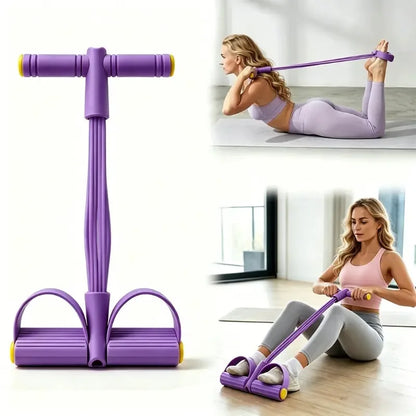 Yoga Pedal Resistance Band for Pilates & Home Workouts