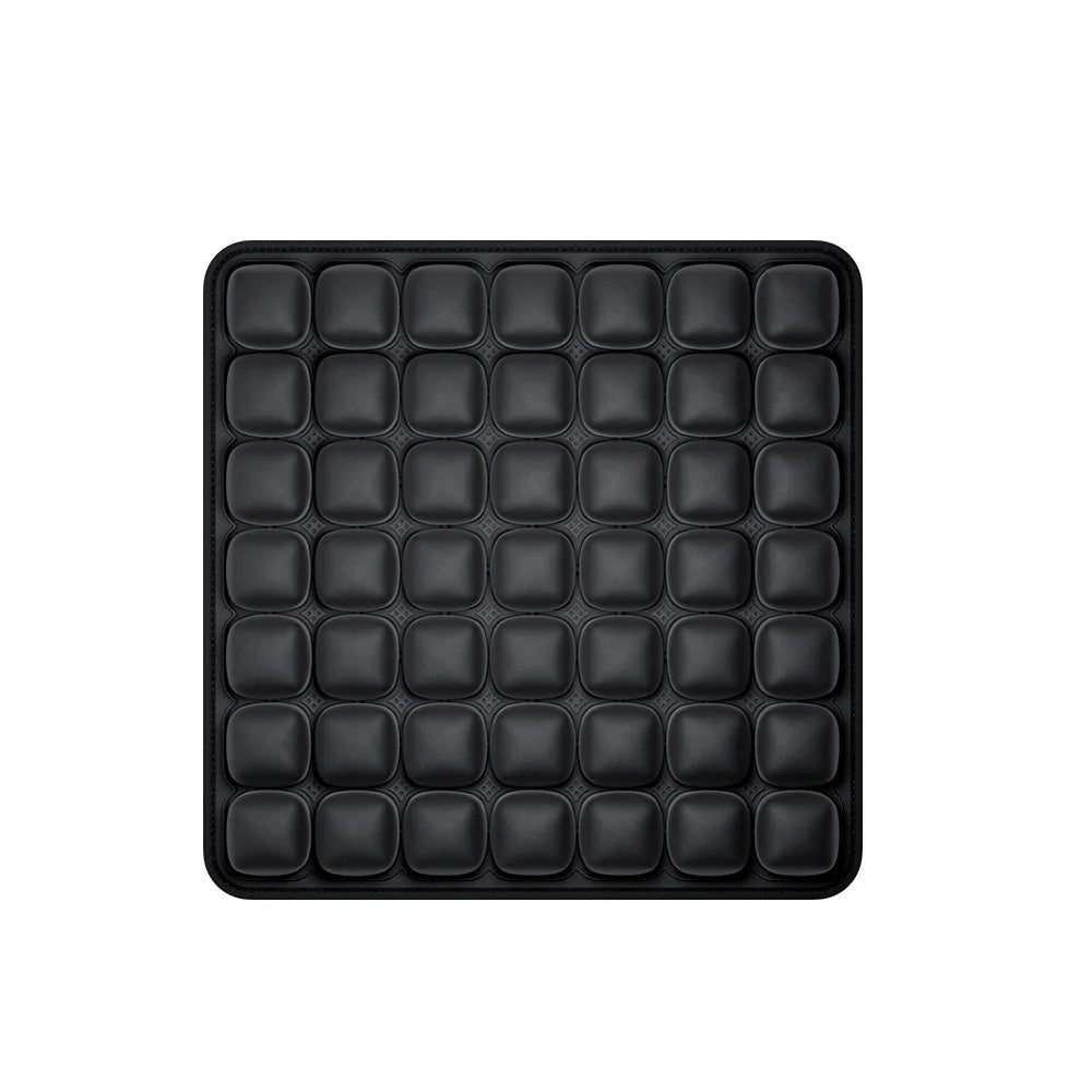 49-Cell Inflatable Air Seat Cushion – Breathable Seat & Back Cushion 40x40cm