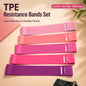 5-Level TPE Resistance Bands Set for Legs & Glutes