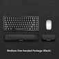 Memory Foam Mouse Wrist Rest Pad – Cloth or Leather Cover, Multiple Sizes, Black & Gray