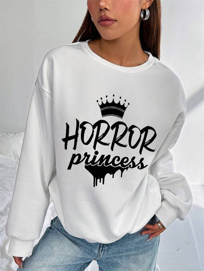 Women's Long Sleeve Crew Neck Sweatshirt