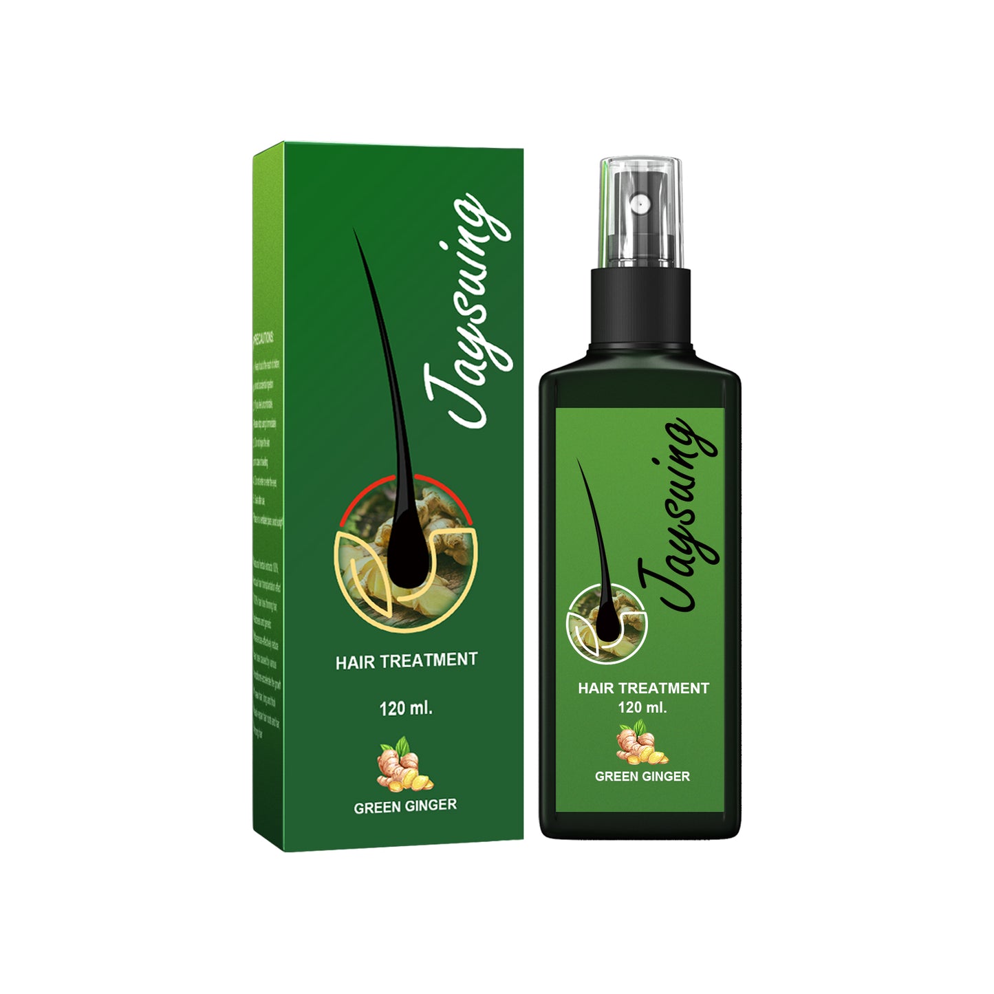 Hair Growth Treatment Spray with Ginger Extract for Thinning Hair & Scalp Nourishment
