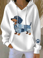Hooded Long-sleeve Sweatshirt