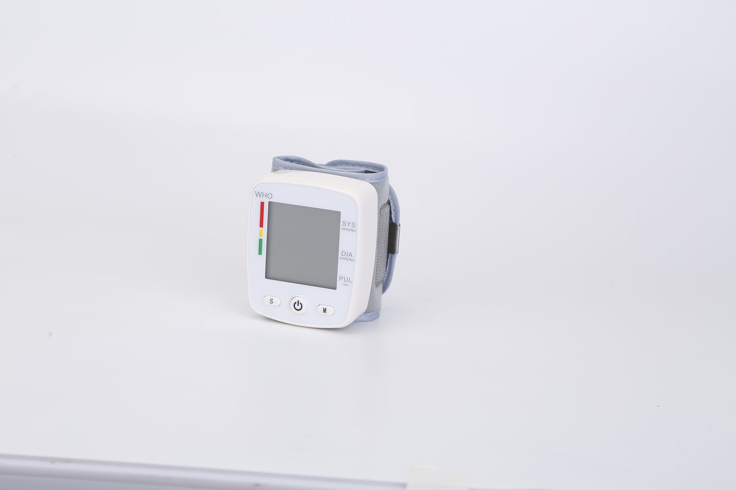 Wrist Blood Pressure Monitor with 2-in LCD, 90×2 Memory & Storage Case
