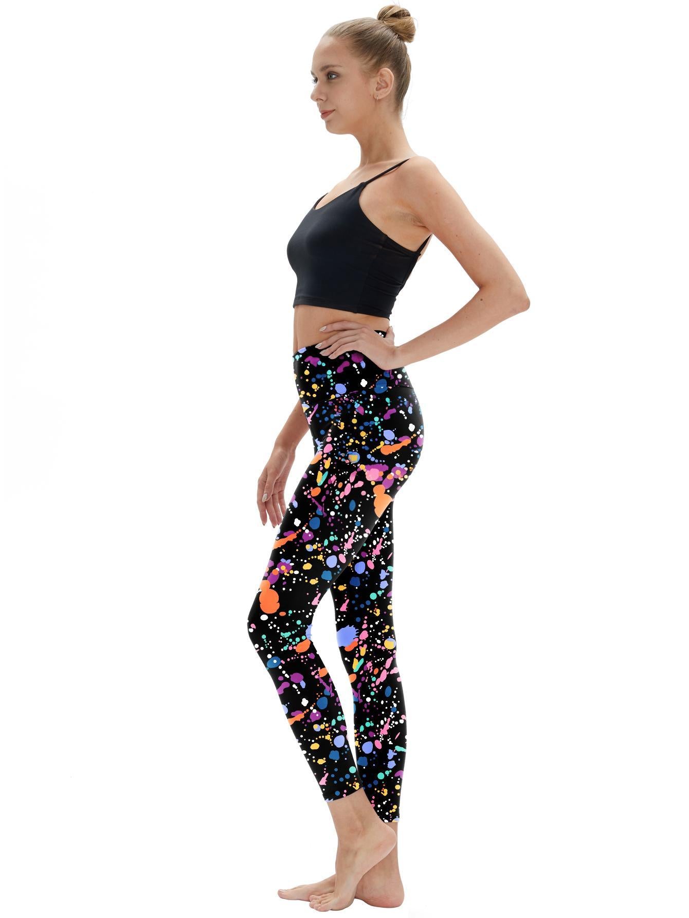 High-Waisted Yoga Pants with Pockets – Non-See-Through Tummy Control Leggings
