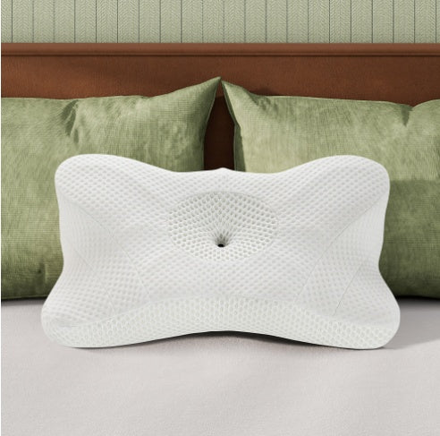 Cervical Neck Pillow, Cooling Ergonomic Memory Foam Pillows  Dual Height Orthopedic Support Contour Pillow For Side