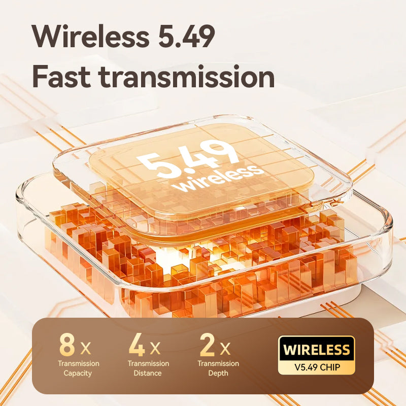 Wireless Earphone For Sports, Gaming, Calling, Business with Noise Cancellation