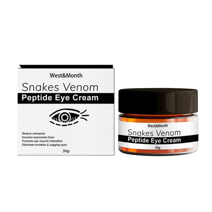 West&Month Snake Venom Peptide Eye Cream Gently Nourishes Skin, Reduces Fine Lines, Hydrates And Moisturizes Eye Cream