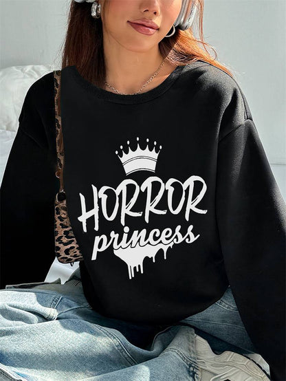 Women's Long Sleeve Crew Neck Sweatshirt