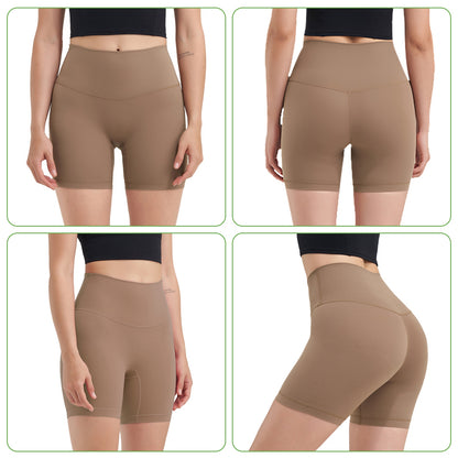 Women's High-Waist Biker Shorts – 6.3" Inseam | Tummy Control, No Front Seam