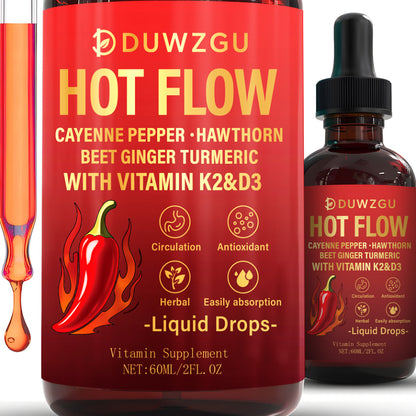 Liquid Capsaicin Drops – 1 to 5 Pack