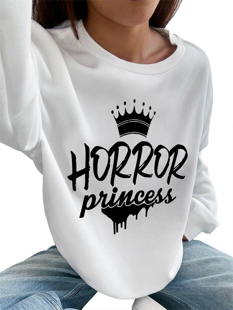 Women's Long Sleeve Crew Neck Sweatshirt