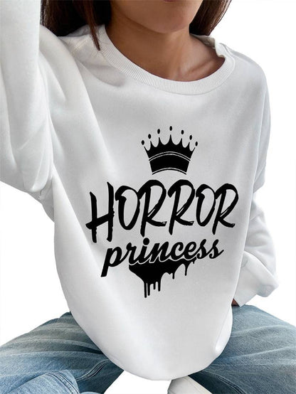 Women's Long Sleeve Crew Neck Sweatshirt
