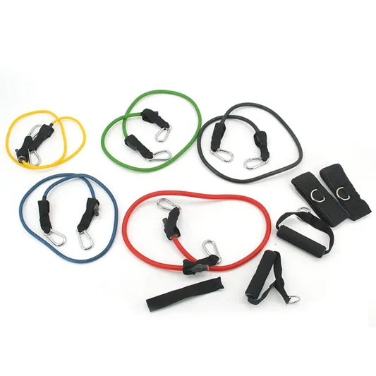 5-Piece Resistance Band Set for Full Body Home Workout & Training