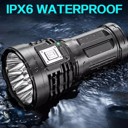USB Rechargeable LED Flashlight 30W Super Bright Mini Torch for Outdoor & Emergency Use