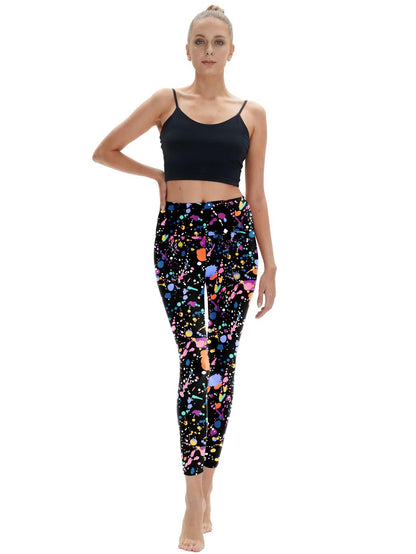 High-Waisted Yoga Pants with Pockets – Non-See-Through Tummy Control Leggings