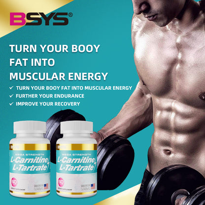 L-Carnitine L-Tartrate Capsules – 1 Bottle