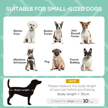 Elevated Dog Cot Bed with UV Canopy Shade for Small to Medium Dogs (24” Portable Outdoor Pet Bed)