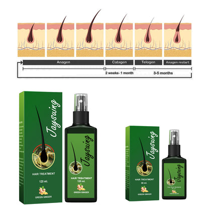 Hair Growth Treatment Spray with Ginger Extract for Thinning Hair & Scalp Nourishment