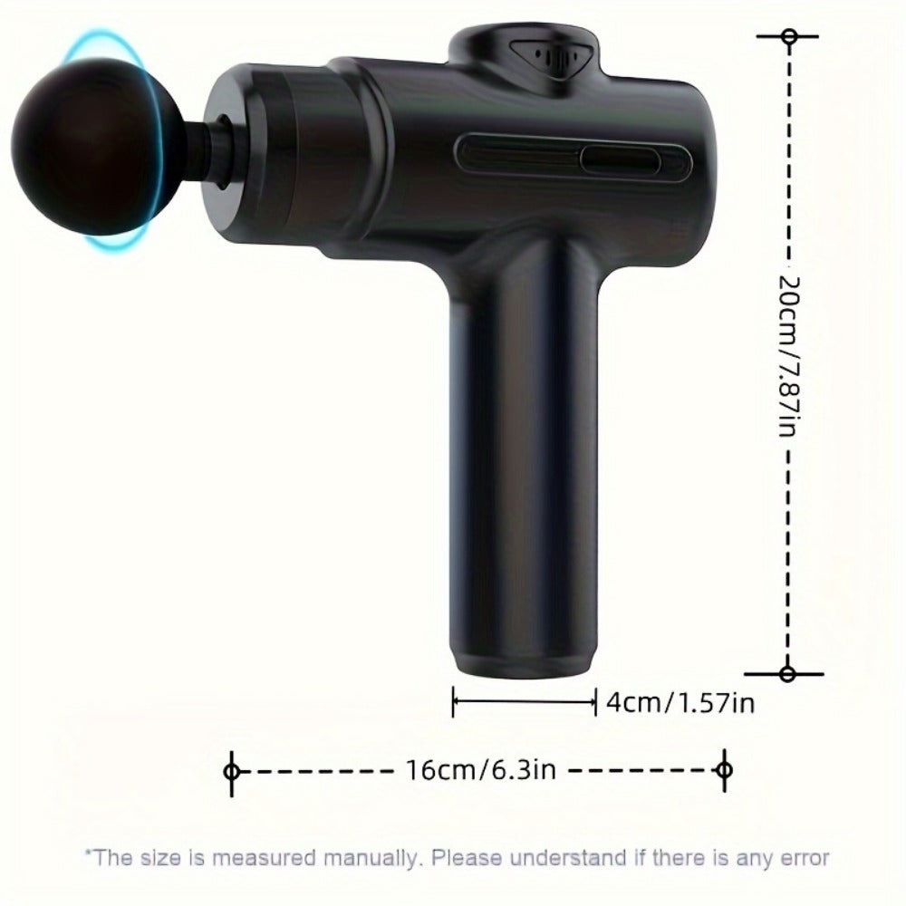 Deep Tissue Percussion Massage Gun for Athletes – 8 Massage Heads