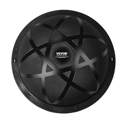 Half Balance Ball Trainer – 23" Diameter, 660 lb Capacity, Anti-Burst PVC | Black | Includes Resistance Bands & Pump
