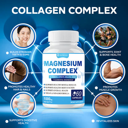 Magnesium Complex Capsules – 60 & 90 Count