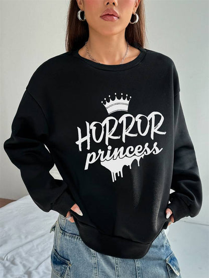 Women's Long Sleeve Crew Neck Sweatshirt