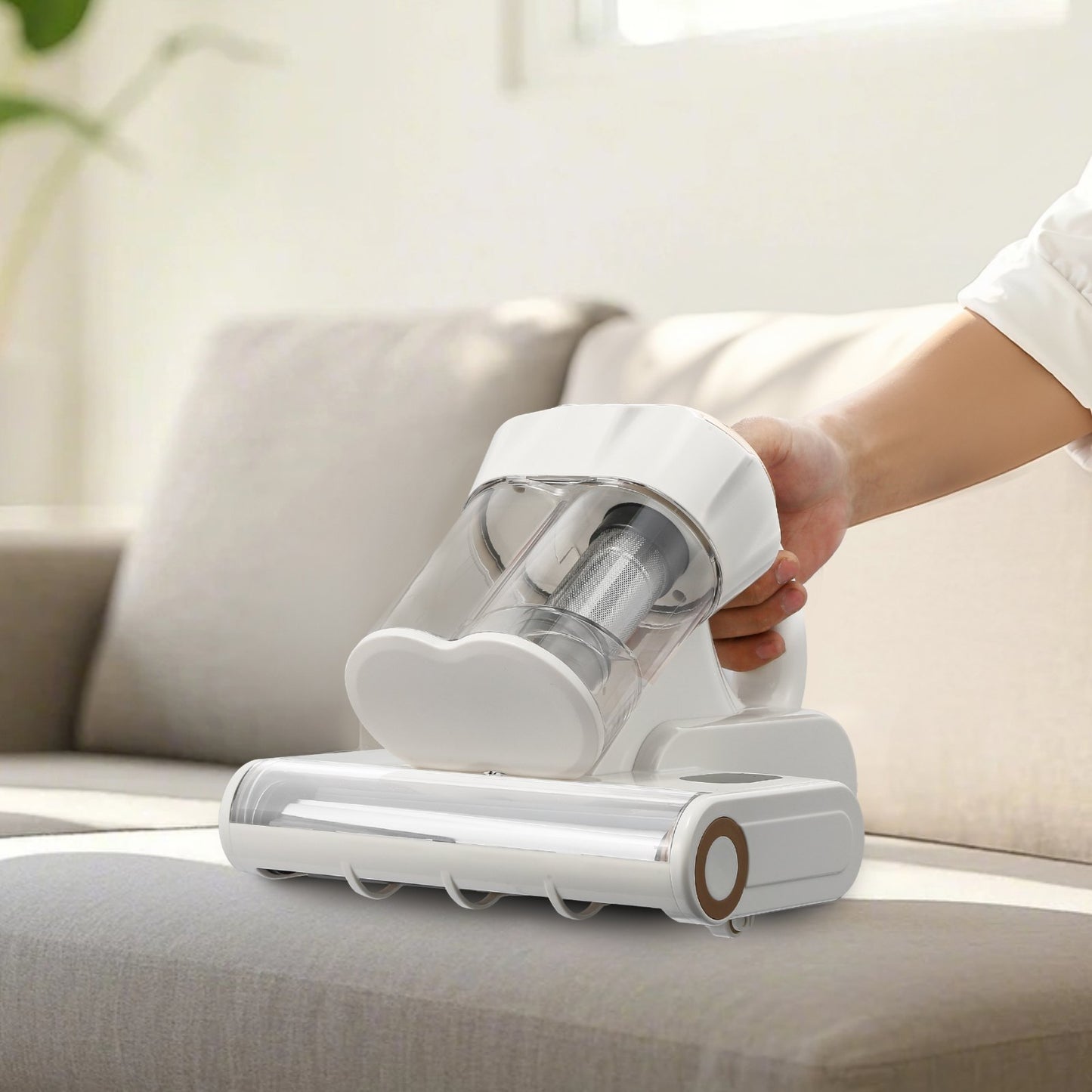 550W Mattress Vacuum Cleaner with HEPA Filter & Powerful 18Kpa Suction