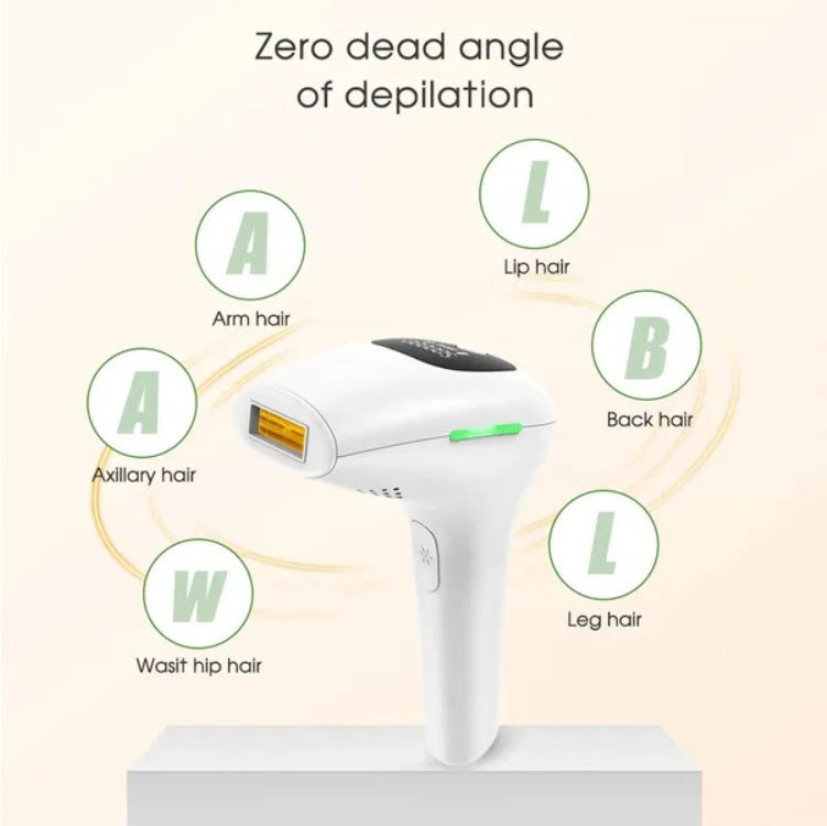 IPL Laser Hair Removal Device 900,000 Flashes for Body, Face & Bikini