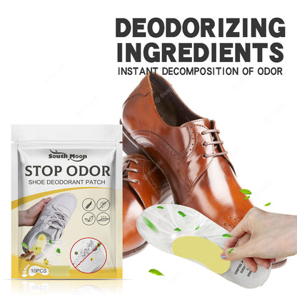 Shoe Deodorizing Stickers for Odor Control & Sweat Absorption (Lavender & Lemon Fresh)